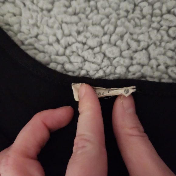 Olivia Rae Black Casual Kids Dress - Picture 3 of 3